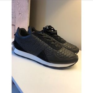 MOVING SALE NWT Zara black leather sneakers